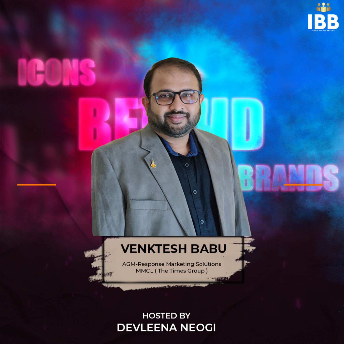 Upcoming action-packed interview with Venkatesh Babu | Times Group | Icons Behind Brands