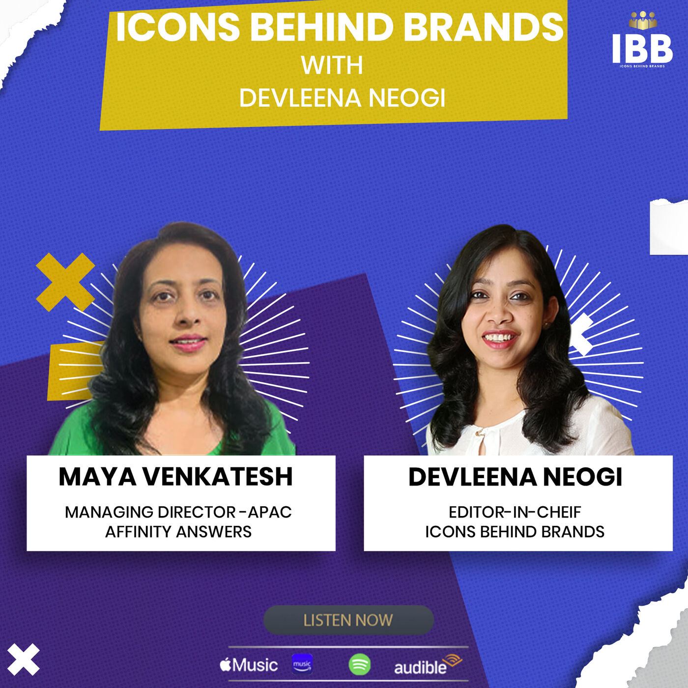 Marketing Oriented Interview with Ms. Maya Venkatesh, Managing Director, APAC – Affinity Answers  | Icons Behind Brands