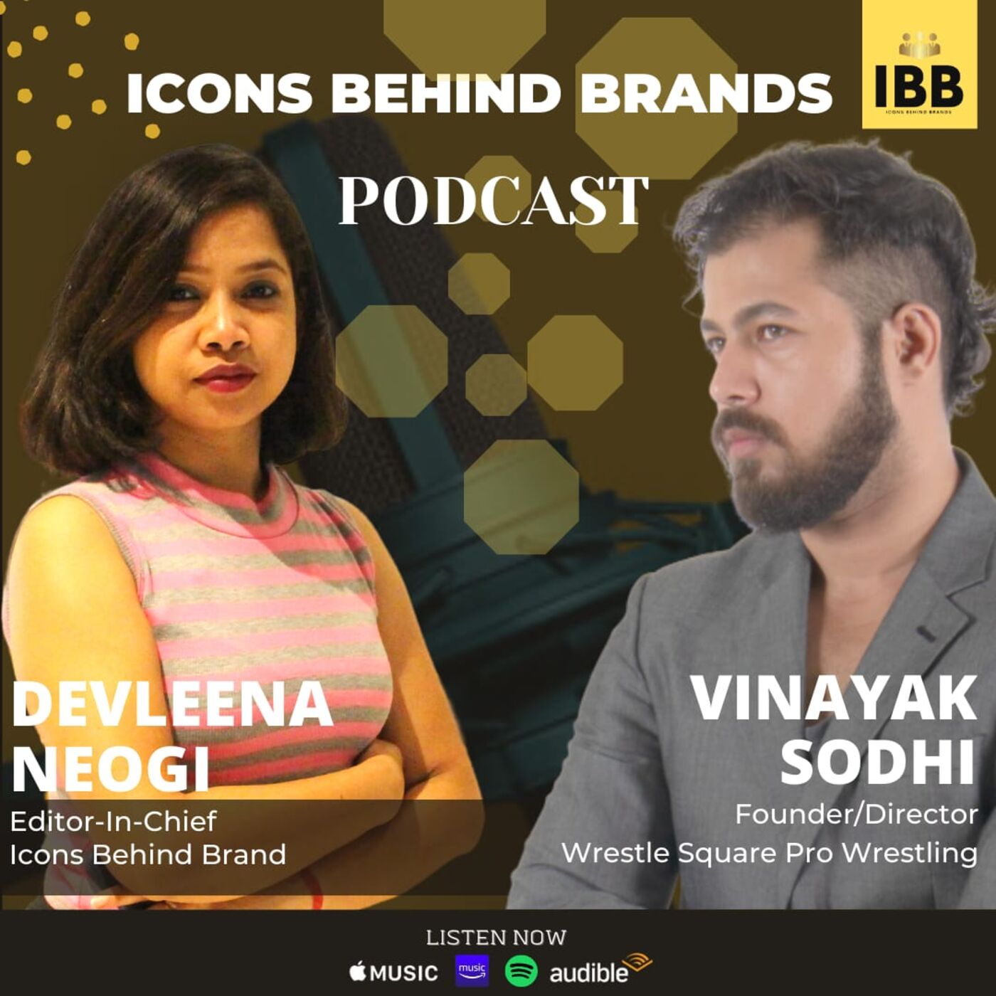 Upcoming insightful conversation on running a unique business venture | Vinayak Sodhi | Wrestle Square | Icons Behind Brands