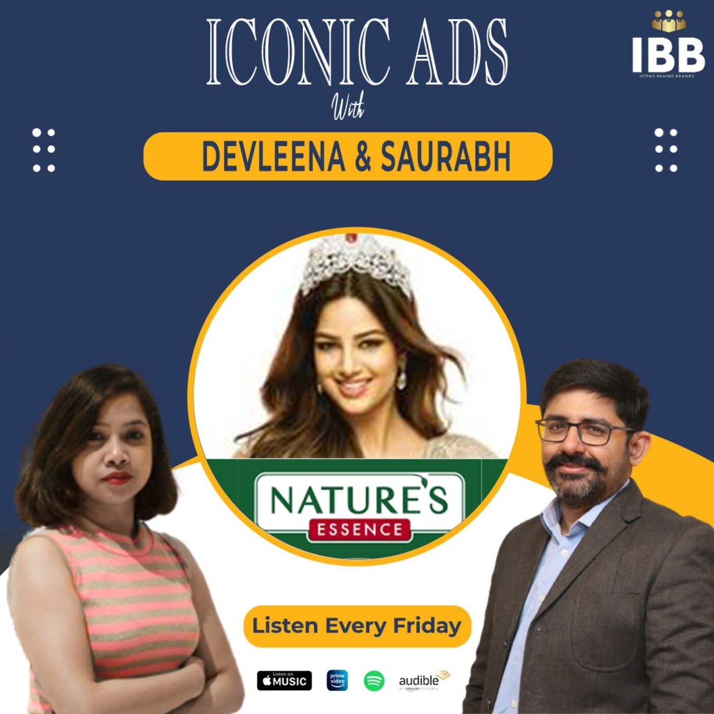 Iconic ads with Devleena and Saurabh Nature essence ads