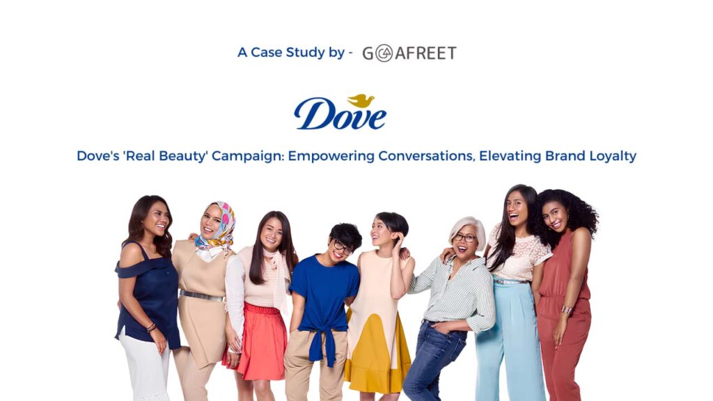 An image showing Dove's Marketing Banner