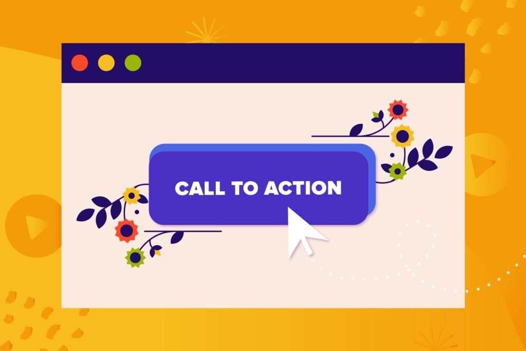 An image showing importance of  Including a Call to Action