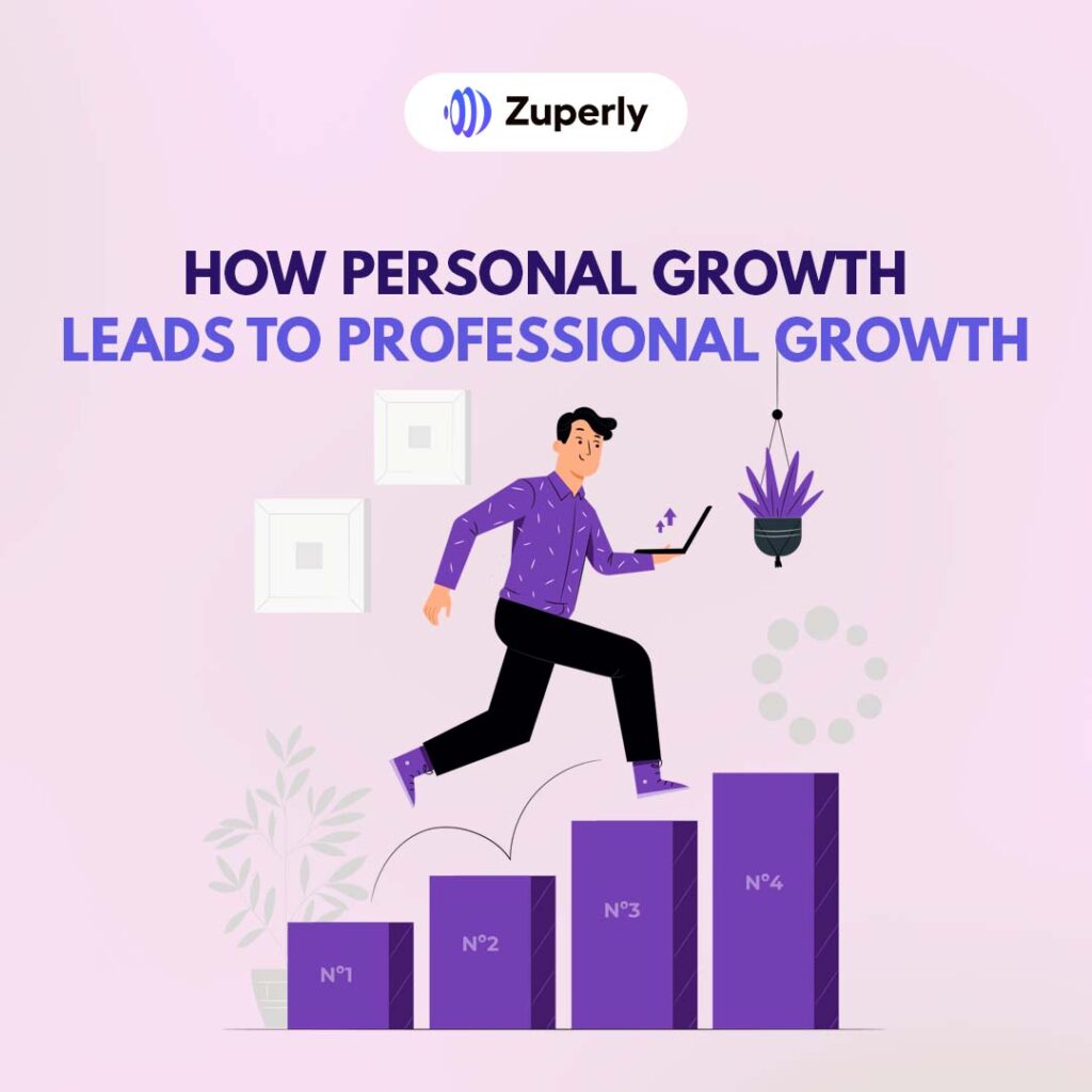 An image showing personal growth necessary for Marketing Professionals