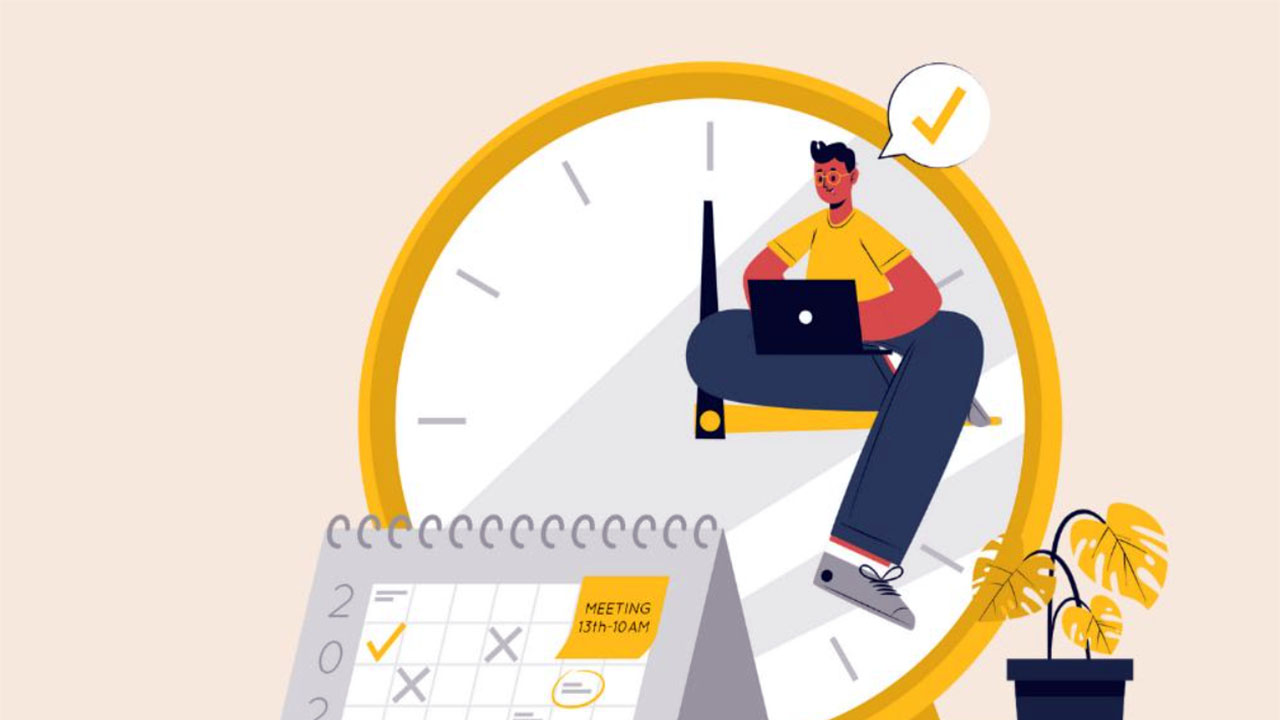 An image showing how startup founders can manage time effectively