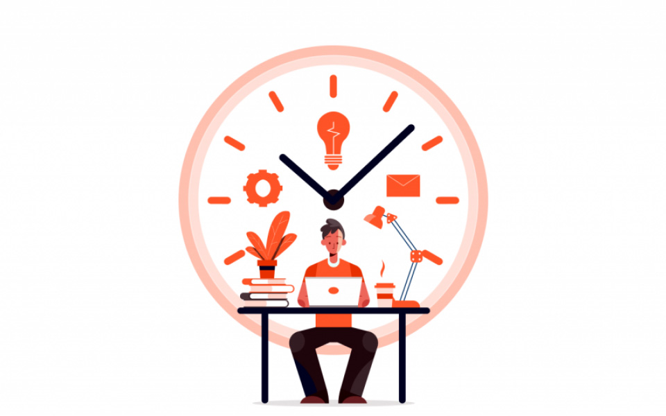 An image showing the importance of time management
